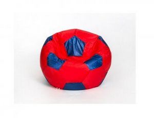 Кресло-мешок Мяч малый красно-синее в Полевском - polevskoy.ok-mebel.com | фото 1