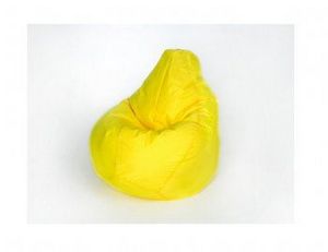 Кресло-мешок Груша большое желтое в Полевском - polevskoy.ok-mebel.com | фото 1
