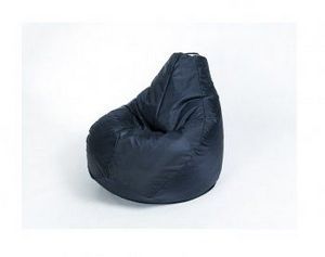 Кресло-мешок Груша малое черное в Полевском - polevskoy.ok-mebel.com | фото 1