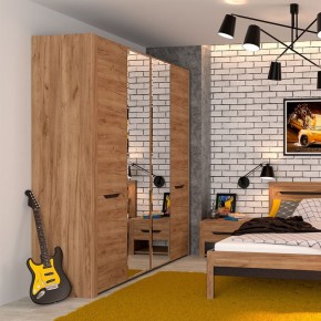 АФИНА А11а Шкаф для одежды (крафт) в Полевском - polevskoy.ok-mebel.com | фото 2