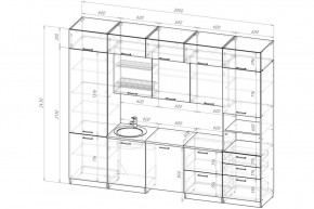 АНТИКА Кухонный гарнитур Экстра 5 (3000 мм) в Полевском - polevskoy.ok-mebel.com | фото 2