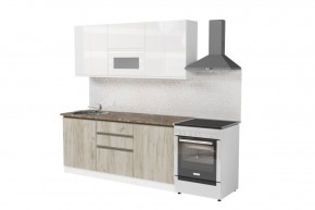 АНТИКА Кухонный гарнитур Макси 2 (1800 мм) в Полевском - polevskoy.ok-mebel.com | фото 4