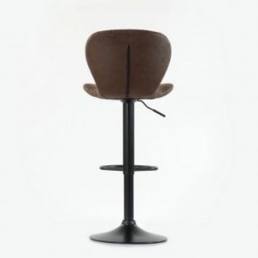 Барный стул Barneo N-86 Time / Black / VPU Brown Vintage коричневый винтаж PK970-18 в Полевском - polevskoy.ok-mebel.com | фото 2