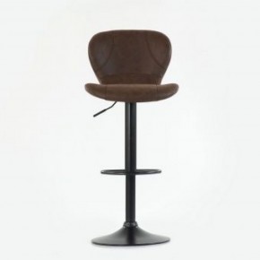 Барный стул Barneo N-86 Time / Black / VPU Brown Vintage коричневый винтаж PK970-18 в Полевском - polevskoy.ok-mebel.com | фото 3