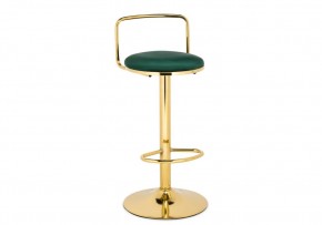 Барный стул Lusia green / gold в Полевском - polevskoy.ok-mebel.com | фото