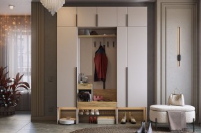 БАСКО Прихожая К9 (кашемир) в Полевском - polevskoy.ok-mebel.com | фото 2