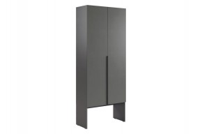 БАСКО Шкаф двухдверный L800 (графит) в Полевском - polevskoy.ok-mebel.com | фото