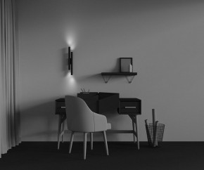 Бра Maytoni Calipso C082WL-24W2.7K-B в Полевском - polevskoy.ok-mebel.com | фото 4