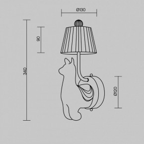Бра Maytoni Senor Alpaca MOD377WL-L6W3K в Полевском - polevskoy.ok-mebel.com | фото 9