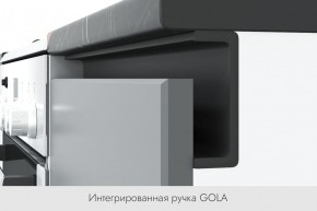 БЬЯНКА Кухонный гарнитур 1,6 белый/лиственница охотская/смоки софт в Полевском - polevskoy.ok-mebel.com | фото 3