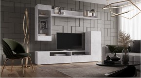 ДАЛЛАС Гостиная (модульная) цемент светлый в Полевском - polevskoy.ok-mebel.com | фото