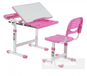 Комплект парта + стул трансформеры Cantare Pink в Полевском - polevskoy.ok-mebel.com | фото