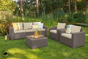 Диван Калифорния 3-х местный (California 2 Sofa), капучино в Полевском - polevskoy.ok-mebel.com | фото 3