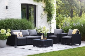 Диван Калифорния 3-х местный (California 3 Sofa), графит в Полевском - polevskoy.ok-mebel.com | фото 3