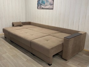 Диван Комфорт-6 модульный 2+1К+1К (НПБ+МДФ) велюр Vega 22 в Полевском - polevskoy.ok-mebel.com | фото 3