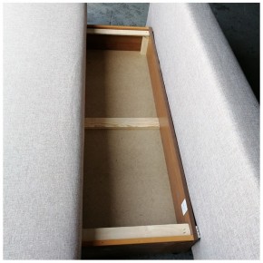 Диван-кровать Комфорт без подлокотников BALTIC AZURE (2 подушки) в Полевском - polevskoy.ok-mebel.com | фото 6