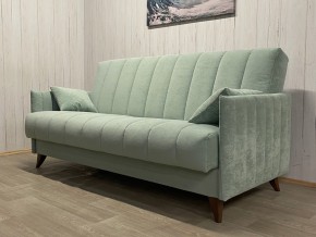 Диван Престиж-3 (НПБ) велюр Sensey mist green в Полевском - polevskoy.ok-mebel.com | фото 2