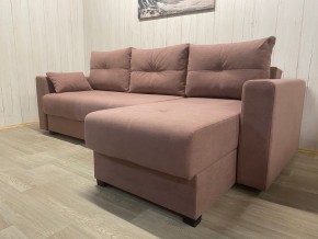 Диван угловой Комфорт-3 (НПБ) велюр Luma 16 в Полевском - polevskoy.ok-mebel.com | фото 2