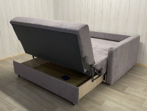 Диван Уют Аккордеон БД 1400 с подлокотниками (НПБ) велюр Comfort 7 в Полевском - polevskoy.ok-mebel.com | фото 5
