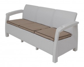 Диван Yalta Premium Sofa 3 Set (Ялта) белый (+подушки под спину) в Полевском - polevskoy.ok-mebel.com | фото 1