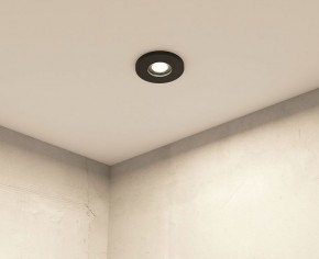DK2036-BK Встраиваемый светильник влагозащ., IP 44, до 15 Вт, GU10, LED, черный, алюминий в Полевском - polevskoy.ok-mebel.com | фото 7