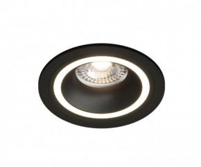 DK2060-BK Встраиваемый светильник IP 20, до 15 Вт, GU10, LED, черный, алюминий в Полевском - polevskoy.ok-mebel.com | фото