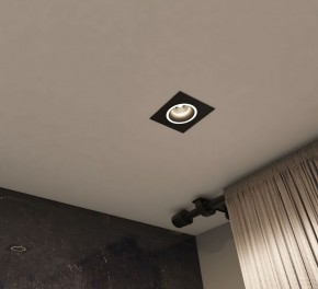 DK2061-BK Встраиваемый светильник IP 20, до 15 Вт, GU10, LED, черный, алюминий в Полевском - polevskoy.ok-mebel.com | фото 4