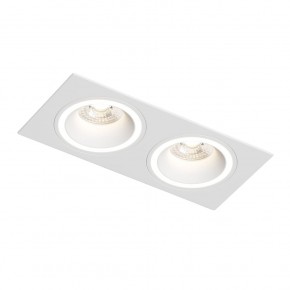 DK2062-WH Встраиваемый светильник, IP 20, до 15 Вт, GU10, LED, белый, алюминий в Полевском - polevskoy.ok-mebel.com | фото