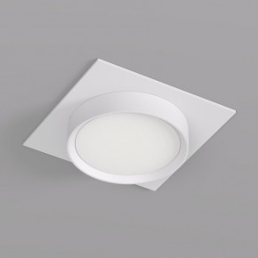 DK2091-WH Встраиваемый светильник FLAT, IP 20, до 15 Вт, GX53, LED, белый, алюминий в Полевском - polevskoy.ok-mebel.com | фото 2