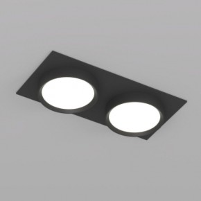 DK2092-BK Встраиваемый светильник FLAT, IP 20, до 15 Вт, GX53, LED, черный, алюминий в Полевском - polevskoy.ok-mebel.com | фото 4