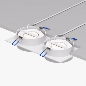 DK2092-WH Встраиваемый светильник FLAT, IP 20, до 15 Вт, GX53, LED, белый, алюминий в Полевском - polevskoy.ok-mebel.com | фото 4