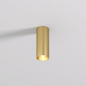 DK2615-SB Накладной светильник SHINE TUBE со светодиодом, D45*H115, IP20, 3000К, 7W, RA?90, сатинированная латунь, алюминий в Полевском - polevskoy.ok-mebel.com | фото