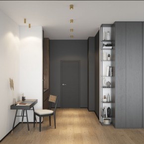 DK2615-SB Накладной светильник SHINE TUBE со светодиодом, D45*H115, IP20, 3000К, 7W, RA?90, сатинированная латунь, алюминий в Полевском - polevskoy.ok-mebel.com | фото 4