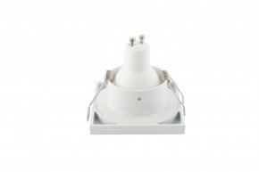 DK3014-WH Встраиваемый светильник влагозащ., IP 44, 50 Вт, GU10, белый, алюминий в Полевском - polevskoy.ok-mebel.com | фото 5
