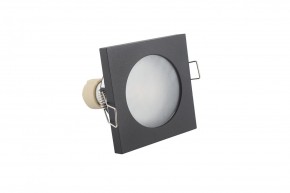 DK3015-BK Встраиваемый светильник влагозащ., IP 44, 50 Вт, GU10, черный, алюминий в Полевском - polevskoy.ok-mebel.com | фото 4