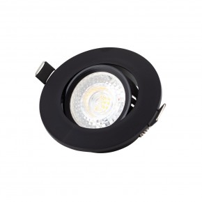 DK3020-BK Встраиваемый светильник, IP 20, 10 Вт, GU5.3, LED, черный, пластик в Полевском - polevskoy.ok-mebel.com | фото 2