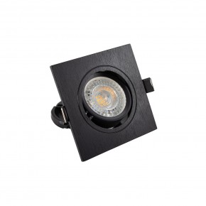 DK3021-BK Встраиваемый светильник, IP 20, 10 Вт, GU5.3, LED, черный, пластик в Полевском - polevskoy.ok-mebel.com | фото 2