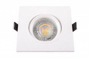 DK3021-WH Встраиваемый светильник, IP 20, 10 Вт, GU5.3, LED, белый, пластик в Полевском - polevskoy.ok-mebel.com | фото 3