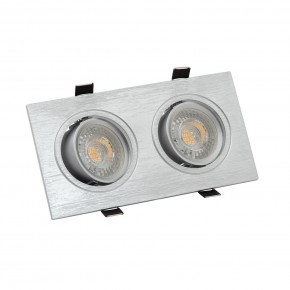 DK3022-CM Встраиваемый светильник, IP 20, 10 Вт, GU5.3, LED, серый, пластик в Полевском - polevskoy.ok-mebel.com | фото 2