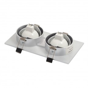 DK3022-CM Встраиваемый светильник, IP 20, 10 Вт, GU5.3, LED, серый, пластик в Полевском - polevskoy.ok-mebel.com | фото 4