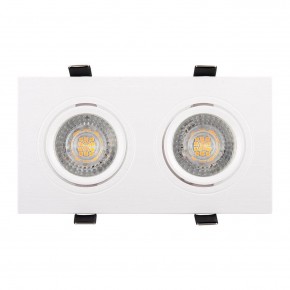 DK3022-WH Встраиваемый светильник, IP 20, 10 Вт, GU5.3, LED, белый, пластик в Полевском - polevskoy.ok-mebel.com | фото 2