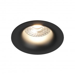 DK3024-BK Встраиваемый светильник, IP 20, 10 Вт, GU5.3, LED, черный, пластик в Полевском - polevskoy.ok-mebel.com | фото