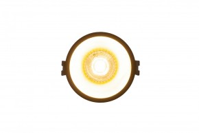 DK3026-BG Встраиваемый светильник, IP 20, 10 Вт, GU5.3, LED, черный/золотой, пластик в Полевском - polevskoy.ok-mebel.com | фото 2