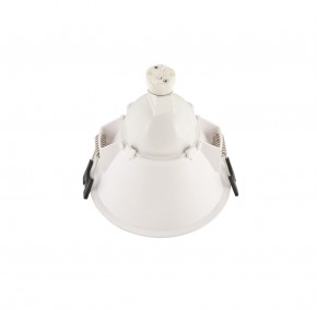 DK3026-WB Встраиваемый светильник, IP 20, 10 Вт, GU5.3, LED, белый/черный, пластик в Полевском - polevskoy.ok-mebel.com | фото 4