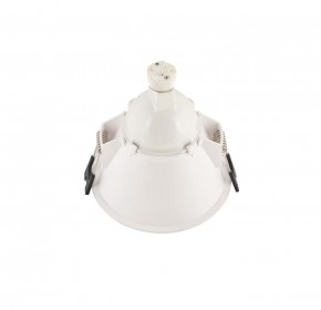 DK3026-WG Встраиваемый светильник, IP 20, 10 Вт, GU5.3, LED, белый/золотой, пластик в Полевском - polevskoy.ok-mebel.com | фото 3