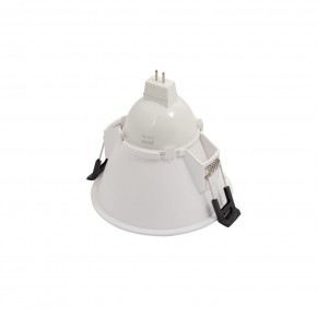 DK3026-WH Встраиваемый светильник, IP 20, 10 Вт, GU5.3, LED, белый, пластик в Полевском - polevskoy.ok-mebel.com | фото 3