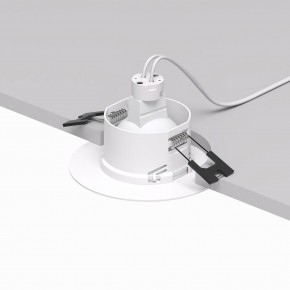 DK3028-WH Встраиваемый светильник, IP 20, 10 Вт, GU5.3, LED, белый, пластик в Полевском - polevskoy.ok-mebel.com | фото 3