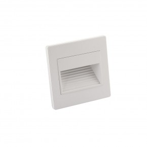 DK3050-WH Светильник встраиваемый в стену, IP 20, LED 3000, 1 Вт, белый, пластик в Полевском - polevskoy.ok-mebel.com | фото 2