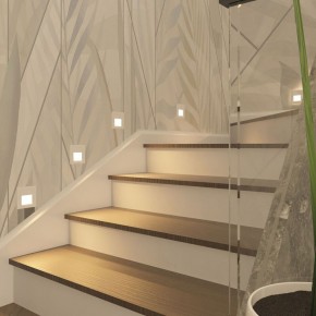 DK3050-WH Светильник встраиваемый в стену, IP 20, LED 3000, 1 Вт, белый, пластик в Полевском - polevskoy.ok-mebel.com | фото 9