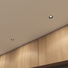 DK3055-BK Встраиваемый светильник, IP 20, 10 Вт, GU5.3, LED, черный, пластик в Полевском - polevskoy.ok-mebel.com | фото 4